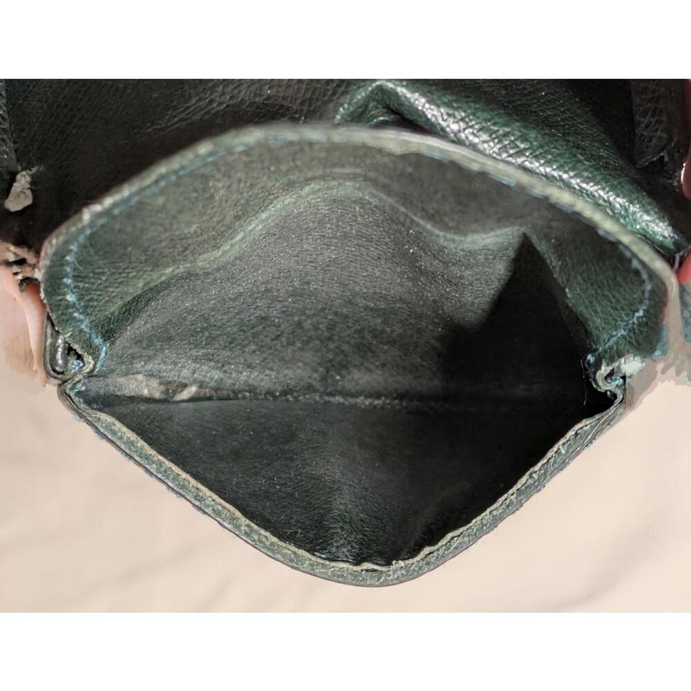 Louis Vuitton Taiga Porto MonCuvette Coin Case Dark Green - Picture 8 of 9